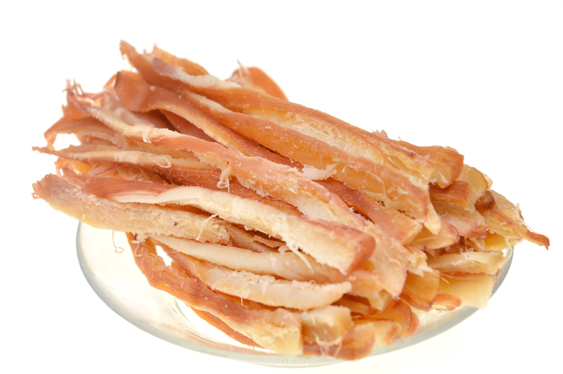 DRIED SALTED SQUID WING STRIPE